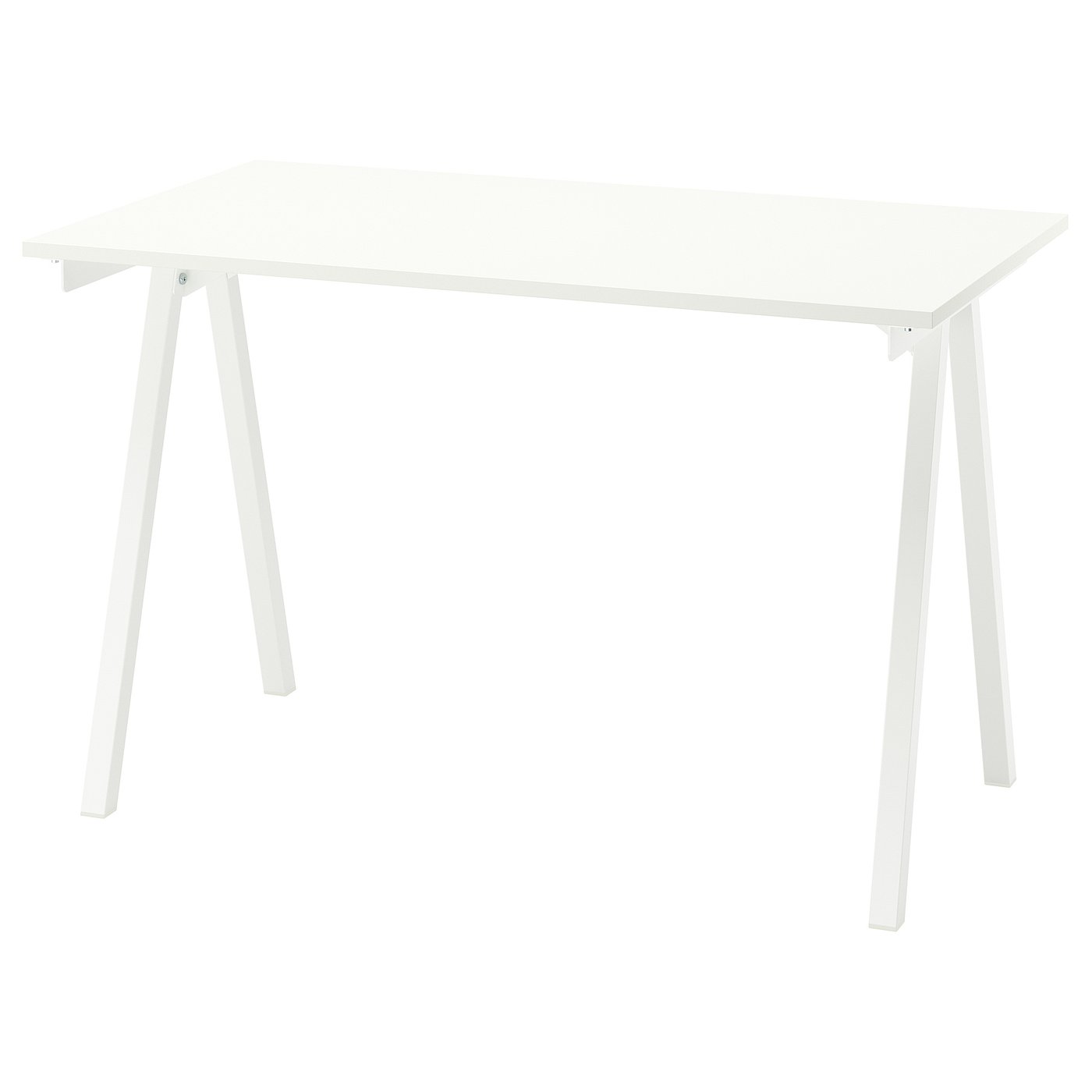 이케아 TROTTEN 트로텐 책상 화이트 120×70cm