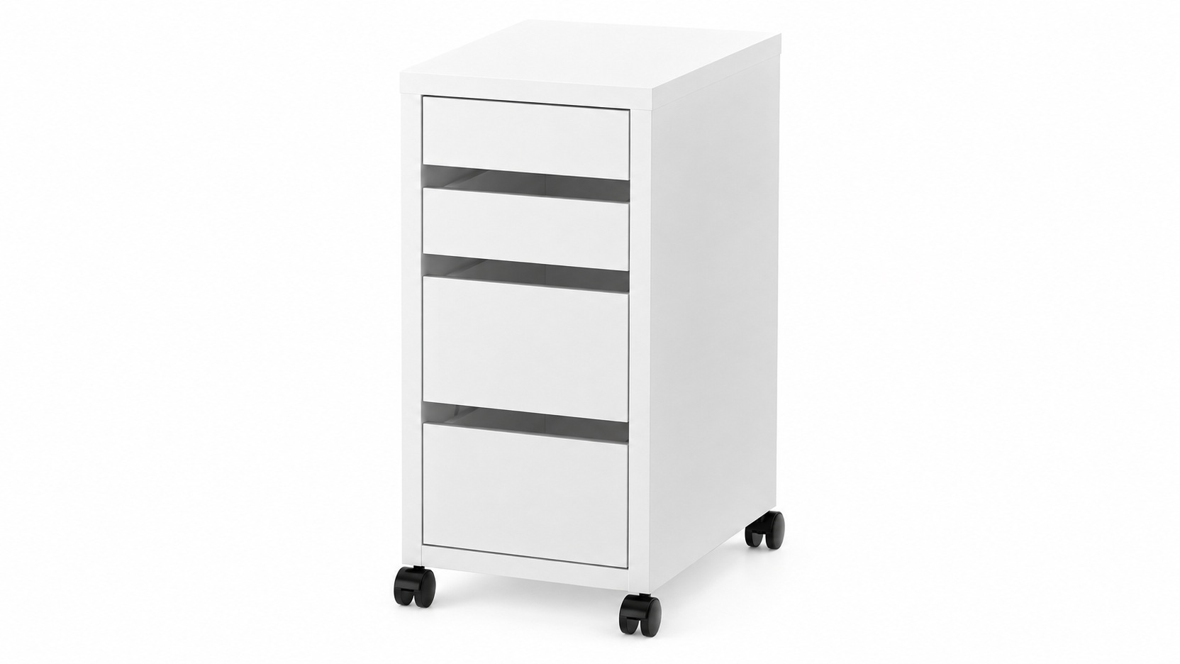 이케아 IKEA MICKE 미케 이동식서랍유닛 화이트 35×50×75cm