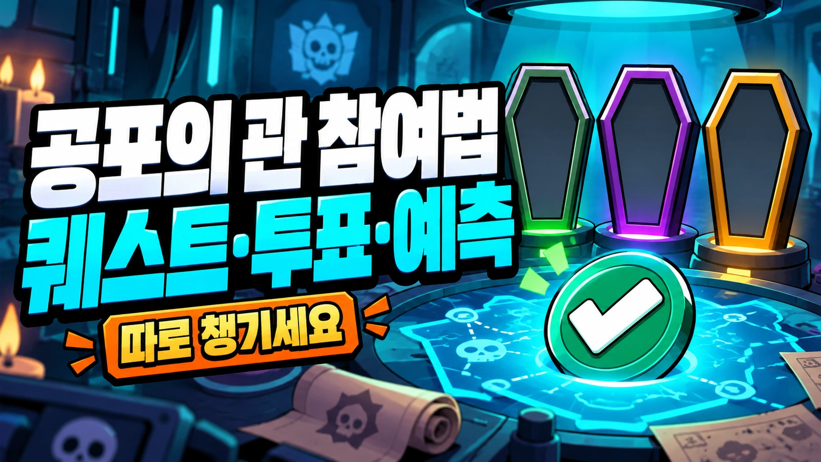 공포의 관 참여법과 퀘스트 투표 예측 안내
