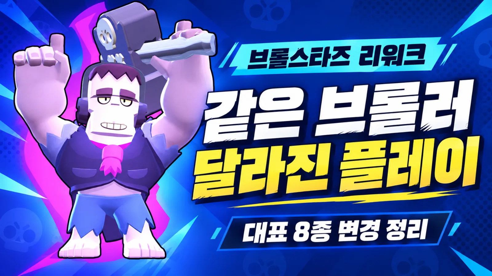 Eight Brawl Stars Reworks Explained: Frank, Meg, Bibi, and More | Brawl ...