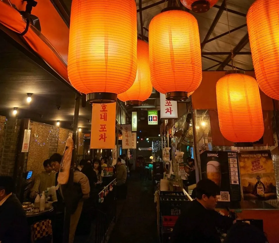 一年中屋台の雰囲気を楽しめる