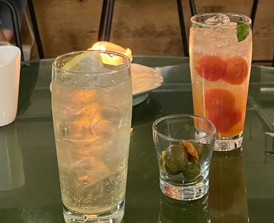 充実したドリンクメニュー