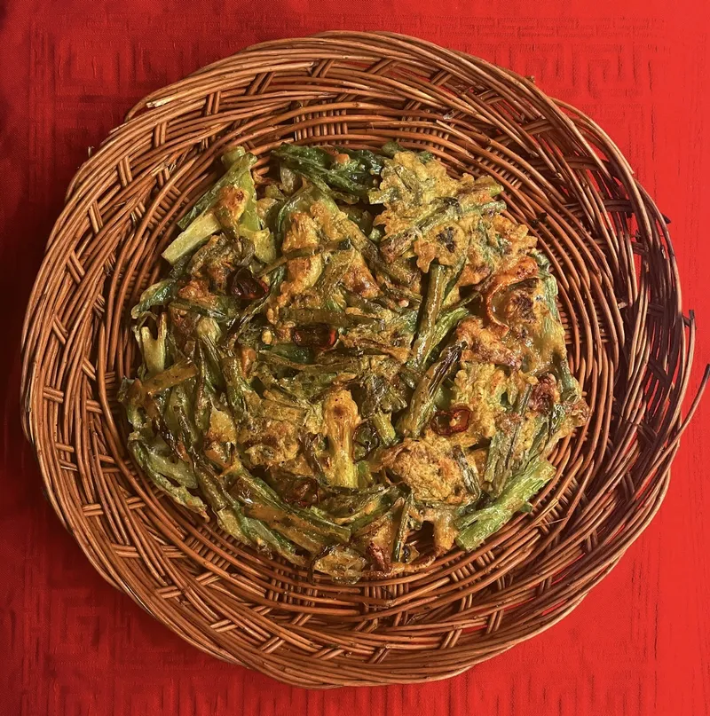 海鮮ネギチヂミ