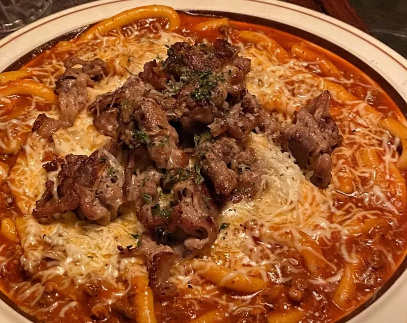 ラグーソースのトッポギ