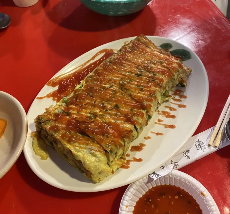 韓国風卵焼き