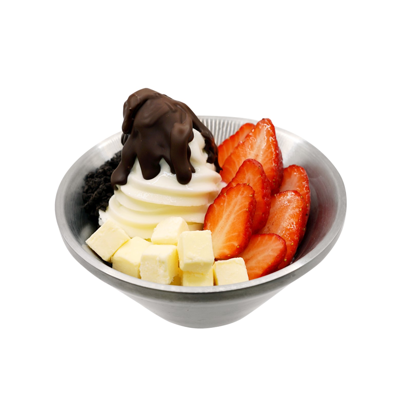 チョコいちごヨーグルトアイスクリーム