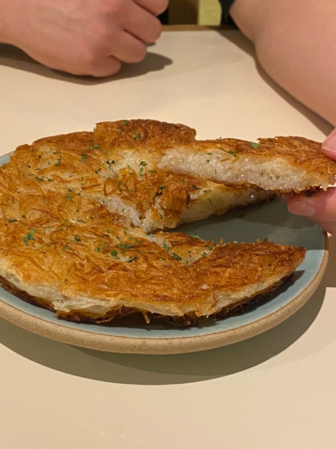 メイン級のサイドメニュー『じゃがいもチヂミ』