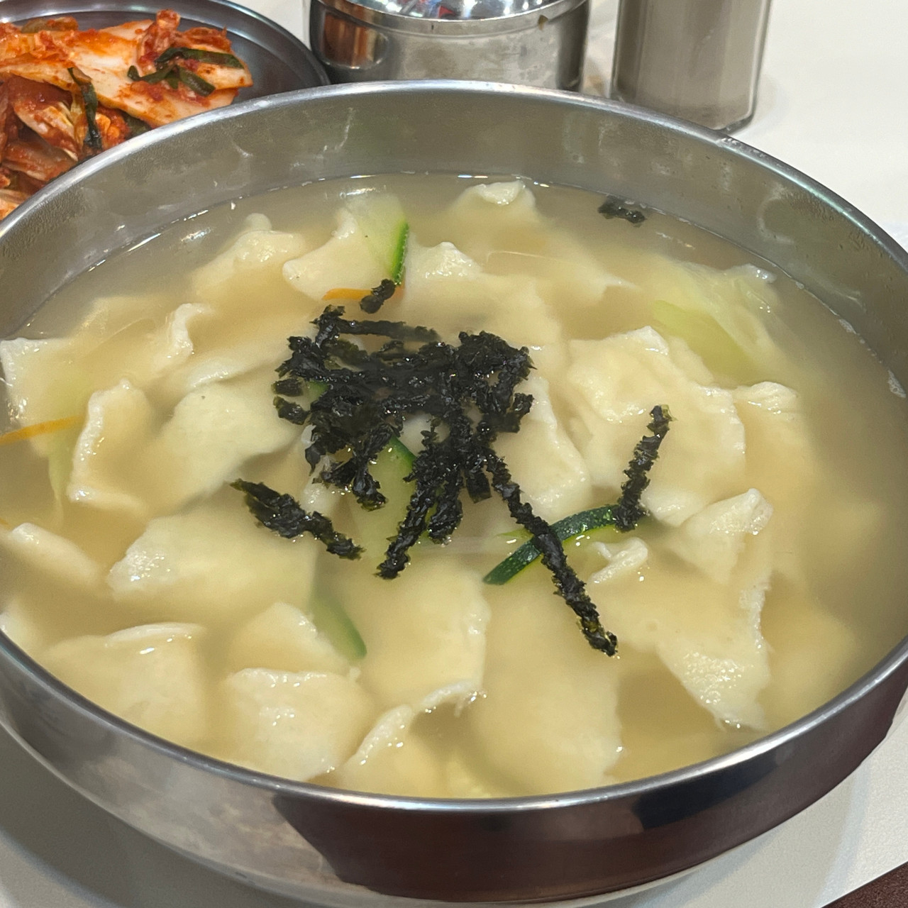 韓国式手作りすいとん