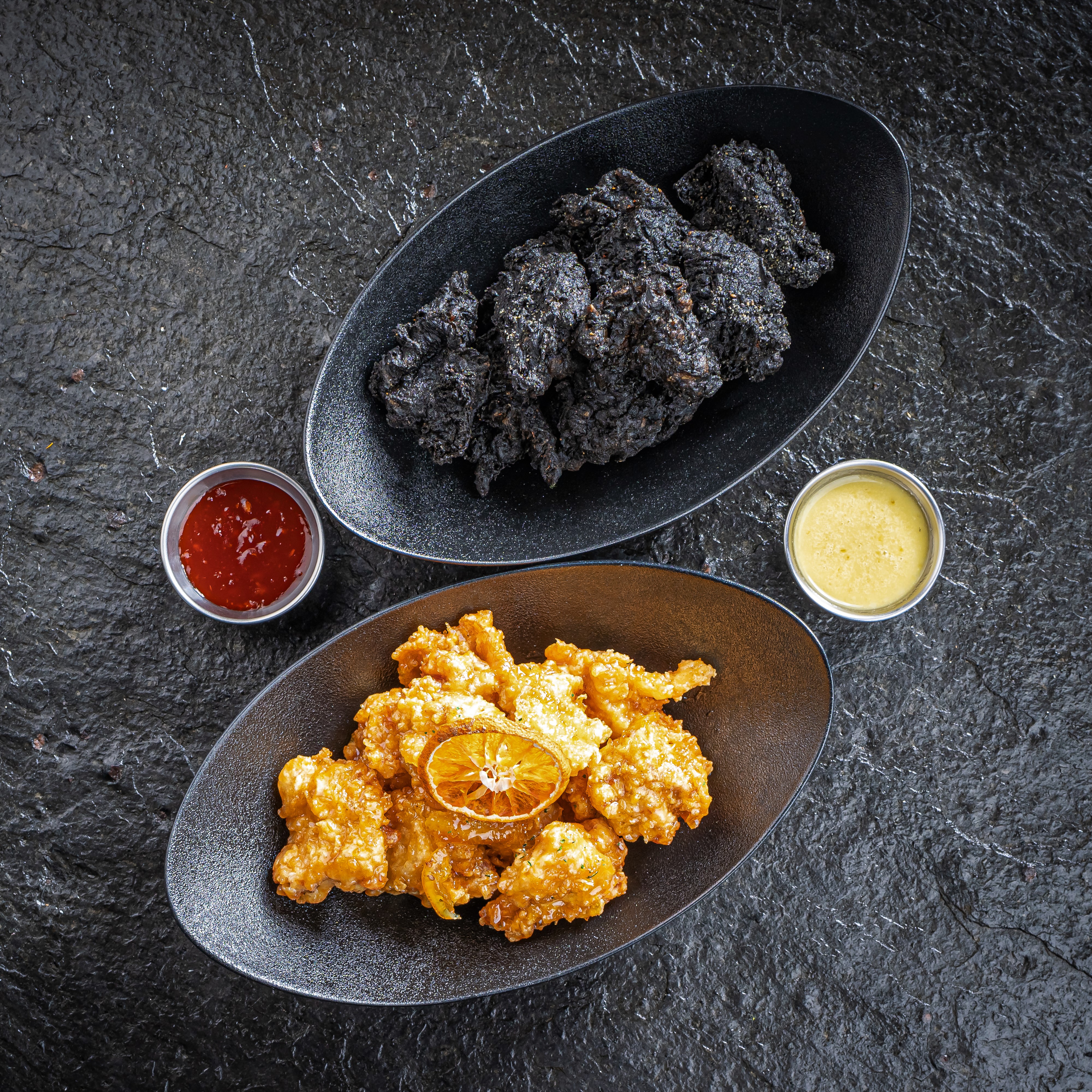 済州ブラックチキン+済州みかんチキンSET