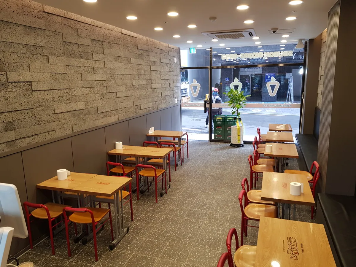 韓国全土に店舗を持つチェーン店
