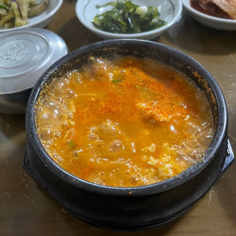 スンドゥブ定食