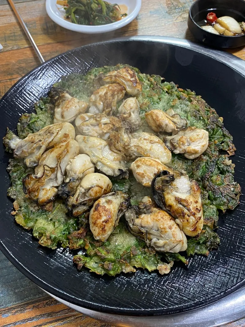 牡蠣チヂミ