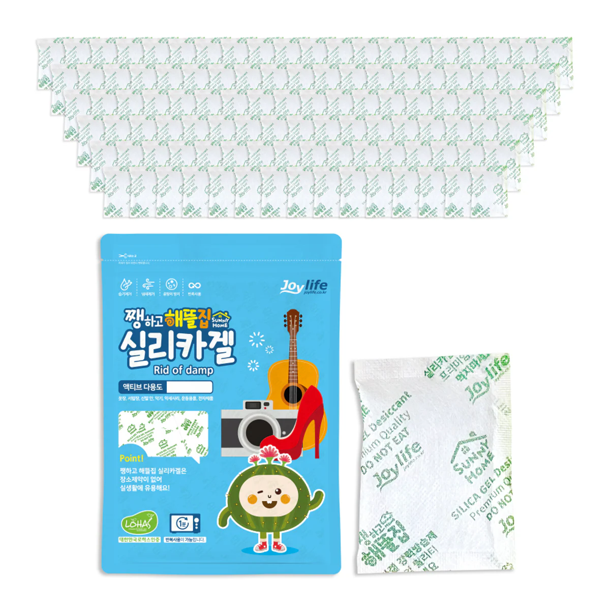 조이라이프 실리카겔 부직포 제습제 10g 100개