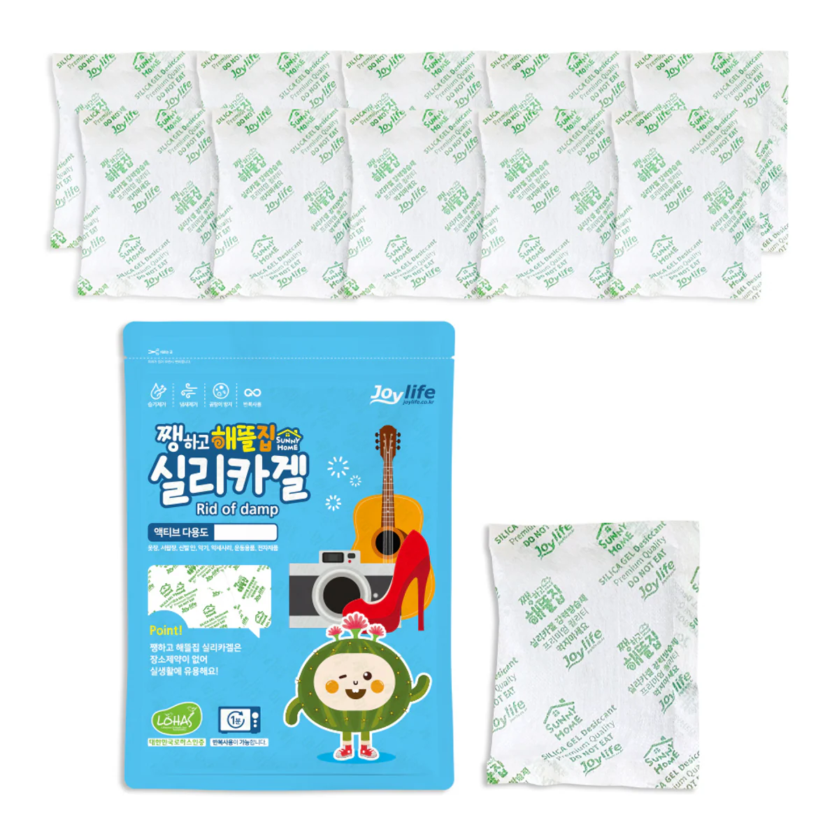 조이라이프 실리카겔 부직포 제습제 50g 10개