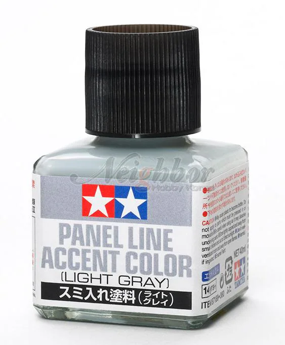 타미야 패널라인 액센트 컬러 라이트 그레이 40ml